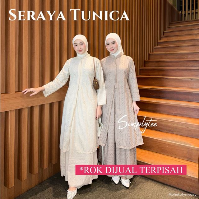 SIMPLYTEE Seraya Tunik Bordir Raya Series