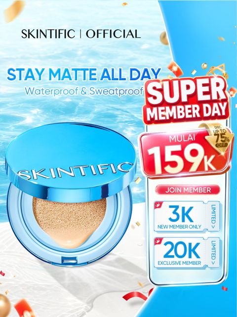 Hanasui Serum Cushion Flawless Natural Dewy Finish