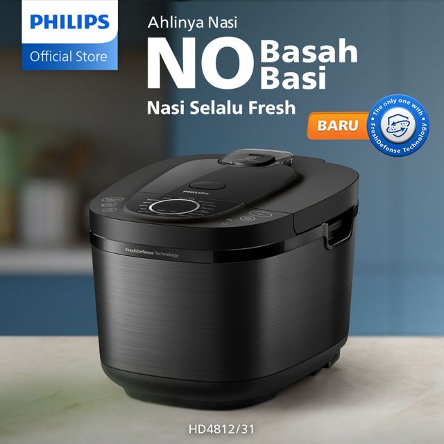 Philips Digital Rice Cooker 1.8L HD4812/31 18 Menu