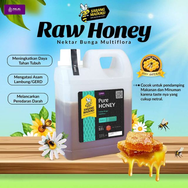 Sarang Maduku Madu Multiflora 1kg