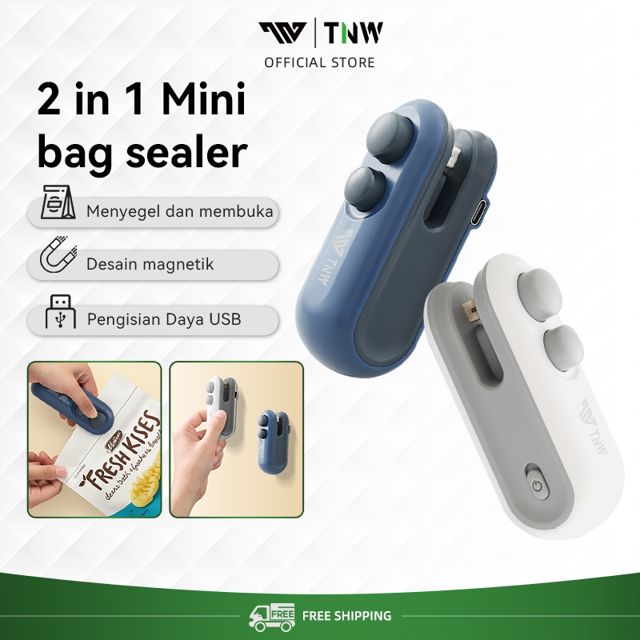 TNW KS3 Snack Sealer Mini Hand Sealer Portable USB Rechargeable