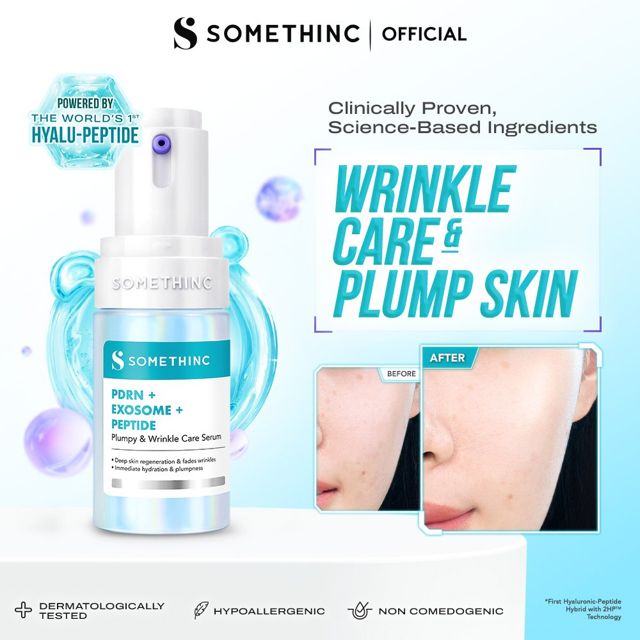 SOMETHINC PDRN + Exosome + Peptide Plumpy & Wrinkle Care Serum