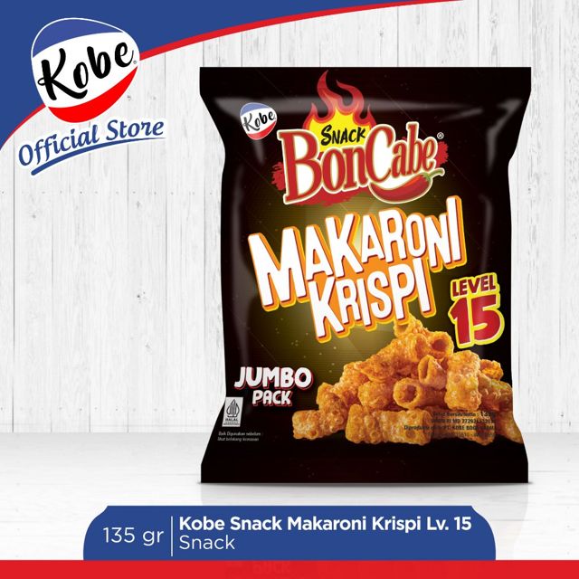 Snack BonCabe Makaroni Level 15 135gr