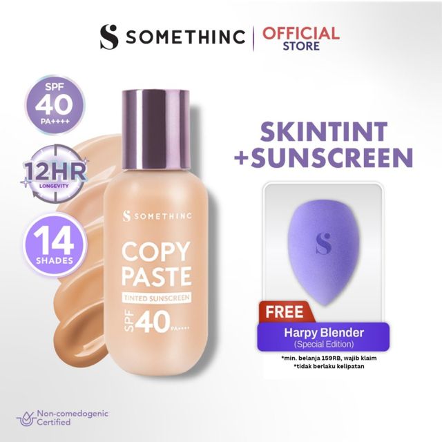 SOMETHINC Copy Paste Tinted Sunscreen SPF 40 PA++++