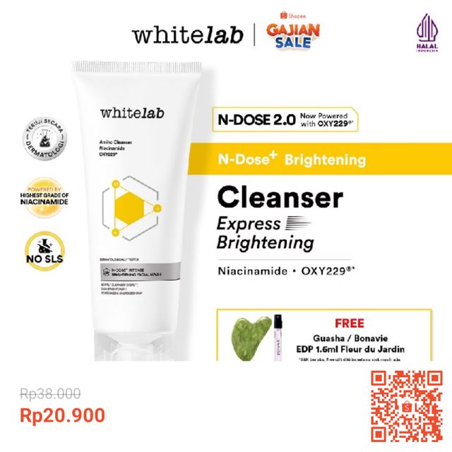 Whitelab Facial Wash Brightening N-Dose+ 2.0