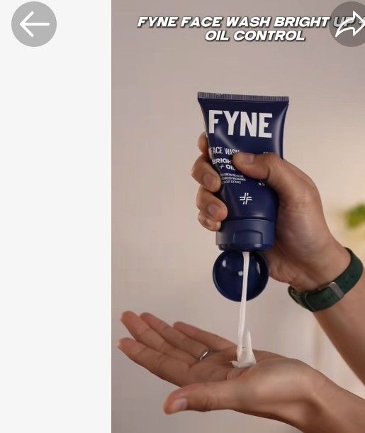 FYNE OKTOBER DEALS [SOLUSI JERAWAT HILANG] Acne Care Oil Clear 100ml - Sabun Cuci Muka Pria untuk Jerawat, Bekas Jerawat & Kulit Berminyak