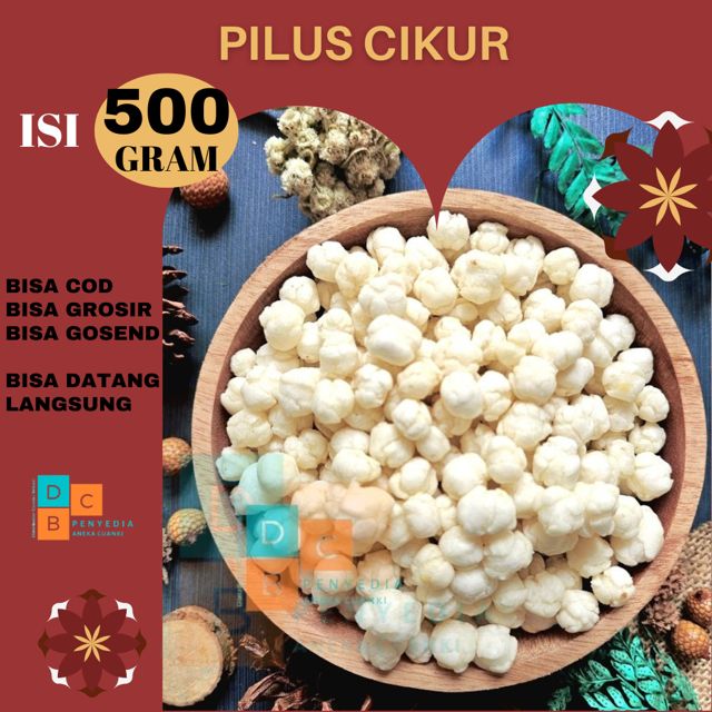 PILUS CIKUR 500gr RENYAH GURIH DAN AROMA KENCUR KHAS BANDUNG TOPING BASO ACI - BAKSO CUANKI - SEBLAK - MIE INSTAN