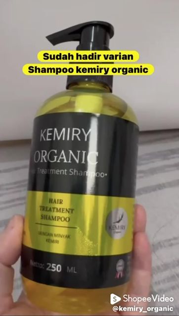 Shampoo Kemiri Bakar Penumbuh Rambut Rontok Shampo Anak Anti Ketombe Hair Treatment Original Penghilang Uban Asli